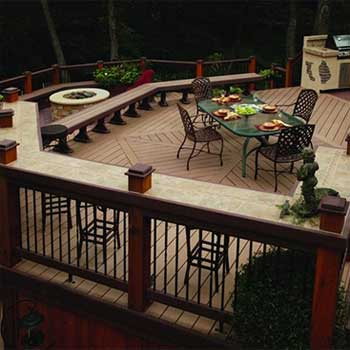 Granite Deck Rail