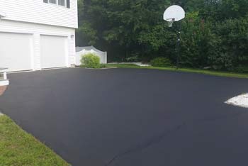 After Photo of Driveway Sealing Job