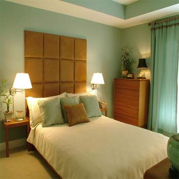 Feng Shui Bedroom Green and Brown Colors