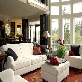 Feng Shui Living Room Red Pillow Colors