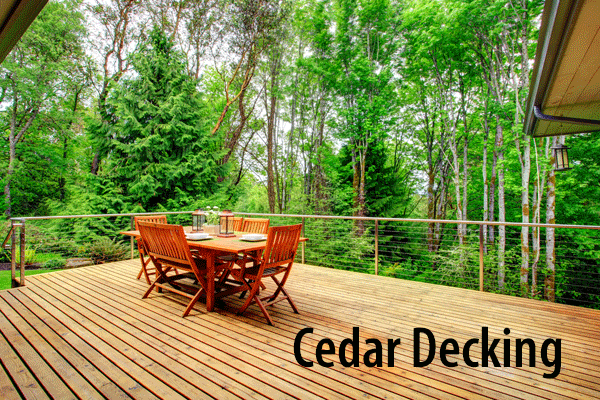 Cedar Decking Cost