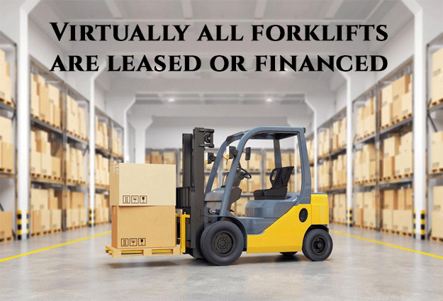 Forklifts Leased and Financed