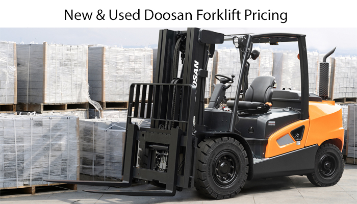 New and Used Doosan Forklift Pricing