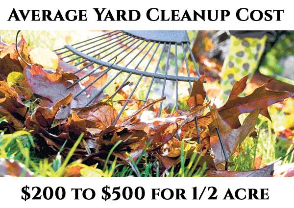 Leaf Removal Average Costs