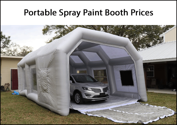 Portable Inflatable Spray Paint Booth Prices