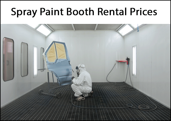 Spray Paint Booth Rental Cost
