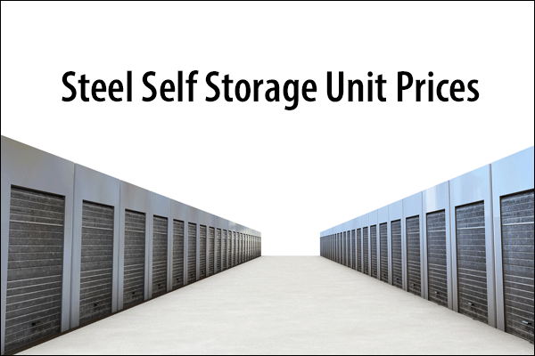 Steel Selft Storage Unit Prices