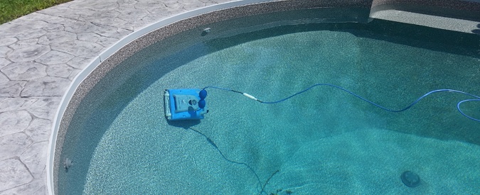 A Robotic Pool Cleaner