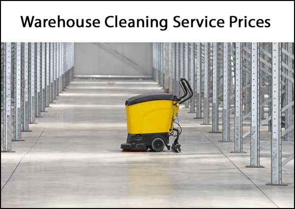 Warehouse Cleaning Service Prices